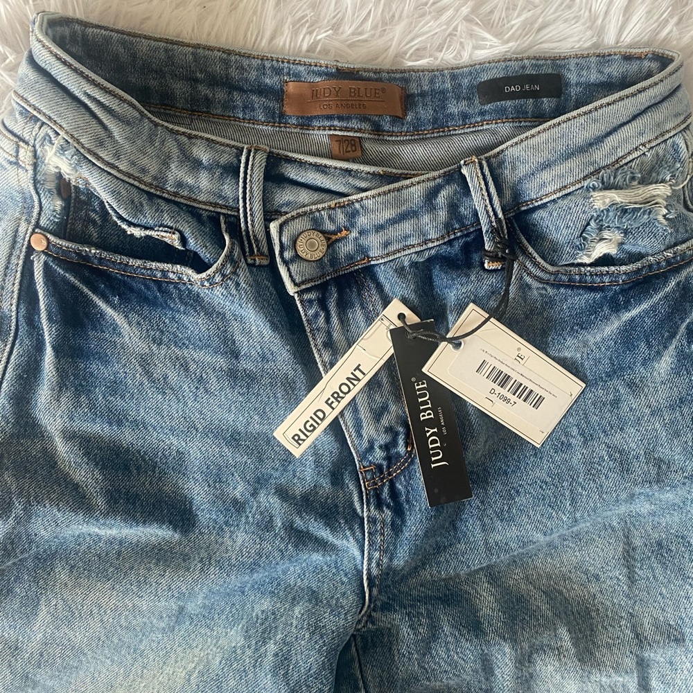 Judy Blue Rigid Front Denim Jeans